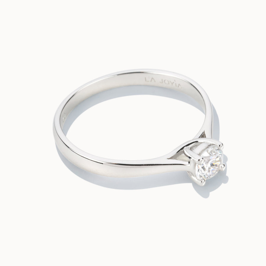 Solitaire Eternity Ring